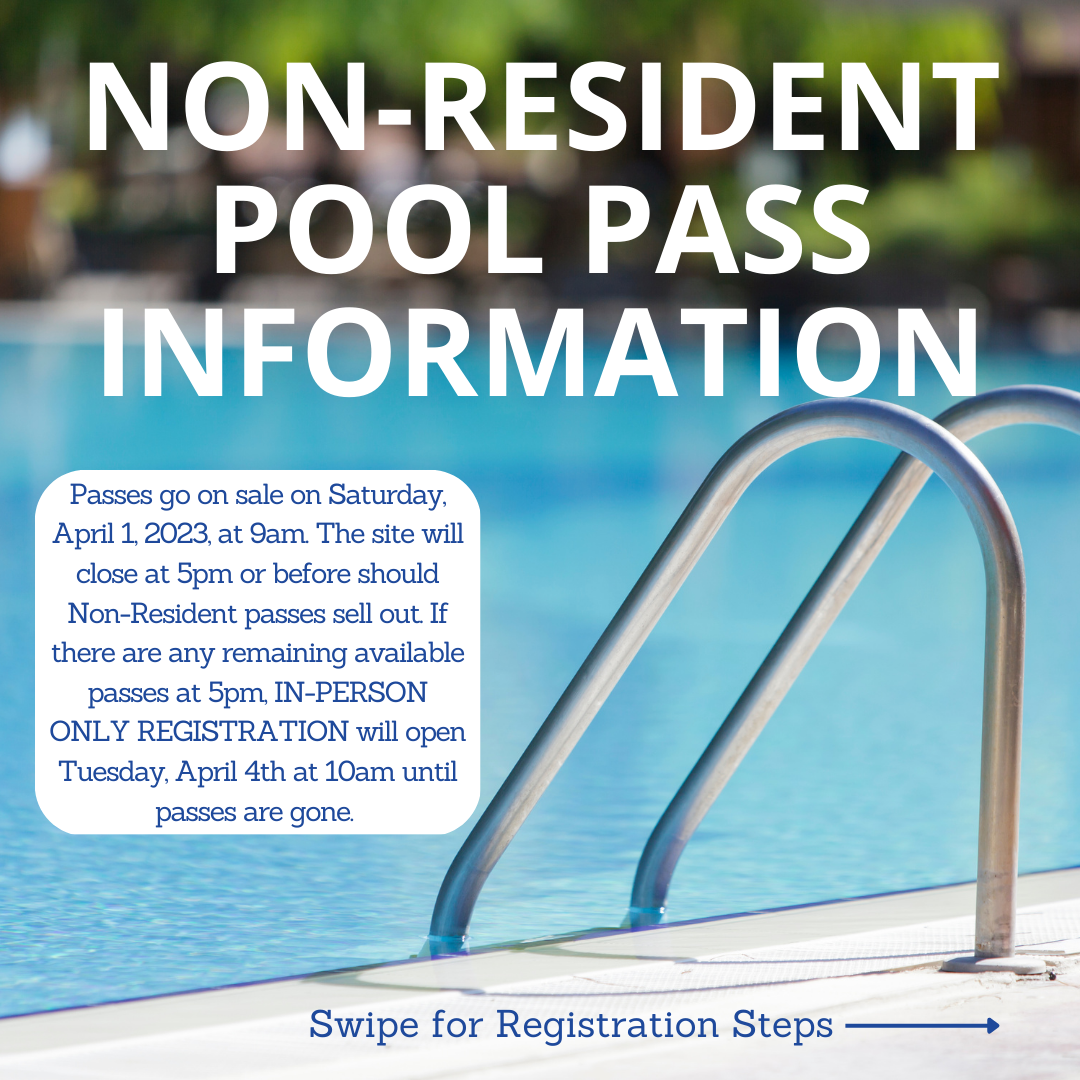Non Resident Pool Pass Sale 1