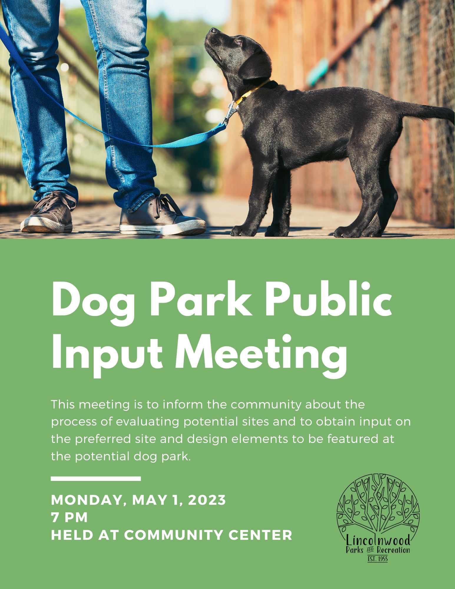 Dog Park Public Input Meeting 5-1-23