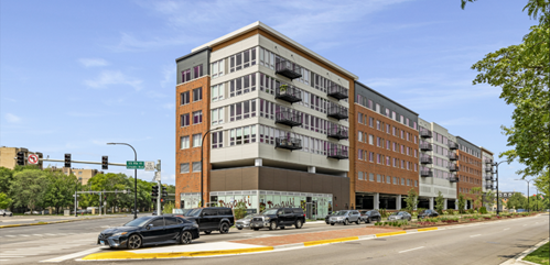 Photo of the new District 1860 development