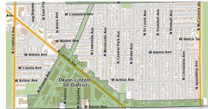 Devon-Lincoln TIF District